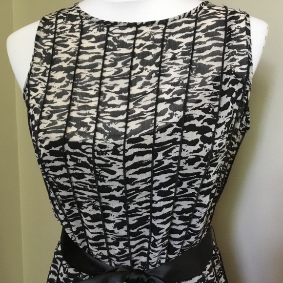 JESSICA HOWARD leopard chiffon print dress 4P/SP - Picture 2 of 6